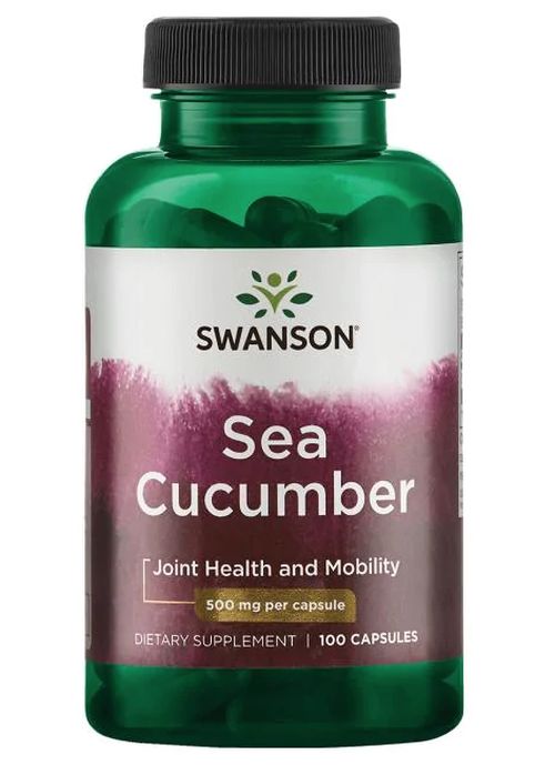 Swanson Sea Cucumber (Sumýši), 500 mg, 100 kapslí