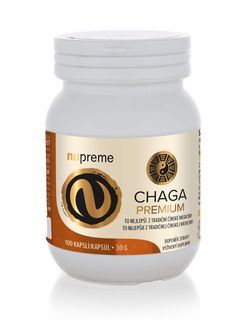 Chaga extract 100 kapslí NUPREME