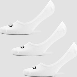 MP  Dámské invisible ponožky - Bílé - UK 7-9