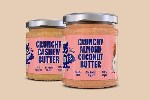 Healthy CO Oříšková másla Crunchy almond