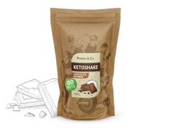 Protein&Co. Ketoshake – proteinový dietní koktejl 1 kg Množství: 1000 g, Vyberte příchuť -: Chocolate brownie