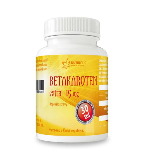 Betakaroten EXTRA 30 tbl Nutricius