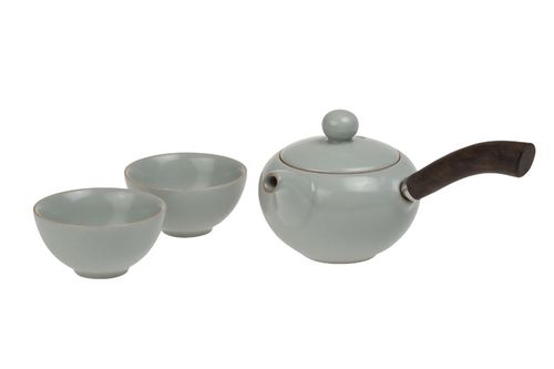 Oxalis Mist - porcelánová čajová souprava