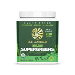 Sunwarrior Ormus Super Greens Bio - Natural, 225g