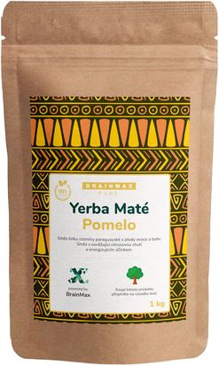 Votamax BrainMax Organic Yerba Maté - Pomelo, 1000 g