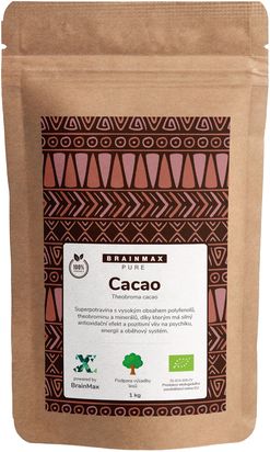 Votamax BrainMax Pure Organic Cacao, Bio Kakao z Peru, 1000 g