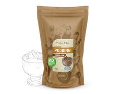 Protein&Co. Keto proteinový pudding Příchuť 1: Chocolate brownie, Množství: 600g