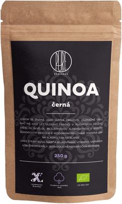 BrainMax Pure Quinoa BIO - černá, 250 g *CZ-BIO-001 certifikát