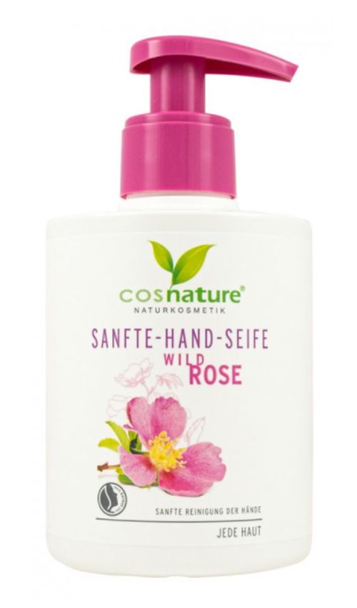 Cosnature - Hydratační tekuté mýdlo Divoká růže, 300 ml