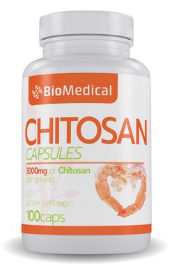 Chitosan kapsle 100 caps