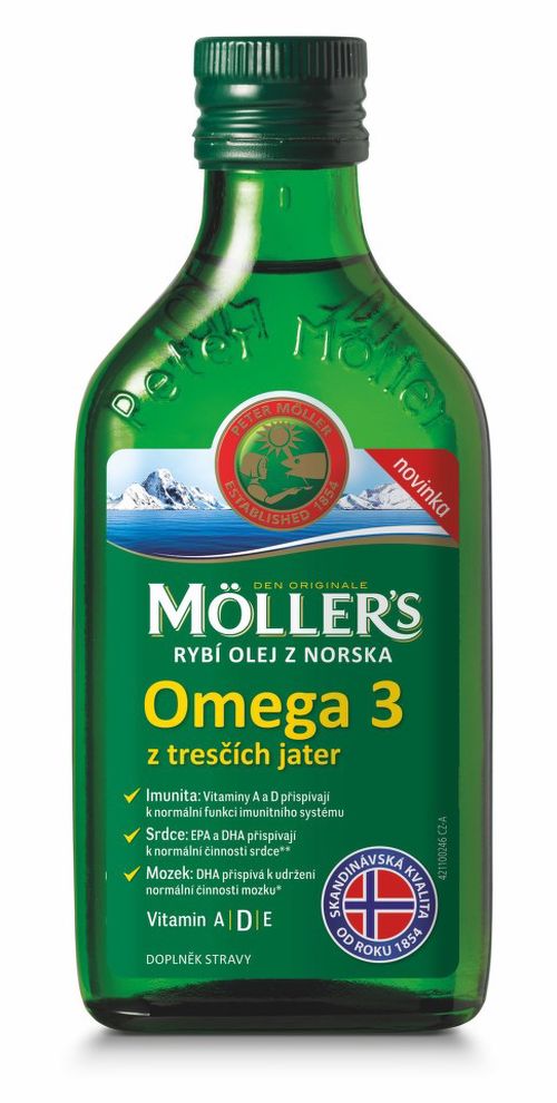 Möller’s - Omega 3 Natur olej, 250 ml