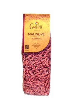 Gutini - Malinové těstoviny bezlepkové, bez kukuřičné mouky, 250 g