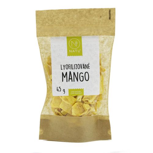 NATU - Lyofilizované mango, 45g
