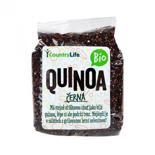 CountryLife - Quinoa černá BIO, 250g