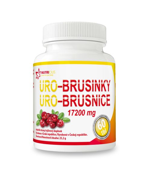 URO - Brusinky 60 tbl Nutricius