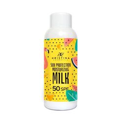 Hristina - Přírodní hydratační mléko na opalování 50 SPF, 150 ml