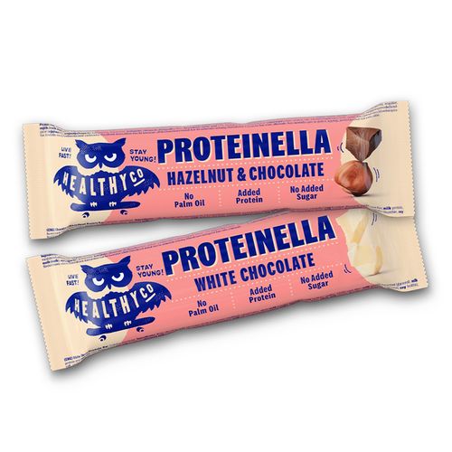 HealthyCo Proteinella Bar - Proteinová tyčinka 35g Hazelnut/Choco