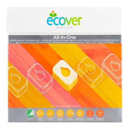 ECOVER tablety do myčky All in One Nordic Swan 1,3 kg