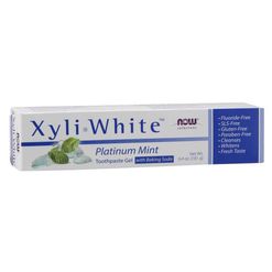 NOW® Foods NOW Zubní pasta XyliWhite Platinum Mint (Máta), 181 g