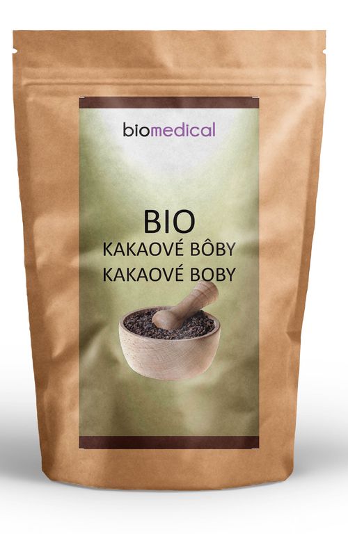 BIO kakaové boby Natural 200g