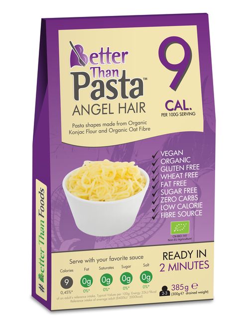 Better than Pasta konjakové Angel Hair BIO - maxi balení 385 g