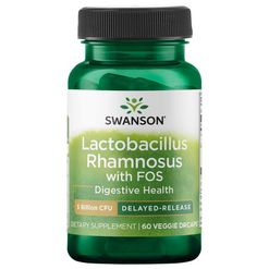 Swanson Lactobacillus Rhamnosus, 5 miliard CFU, 60 rostlinných kapslí