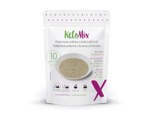 KetoMix Proteinová polévka s kuřecí příchutí (10 porcí) 250 g