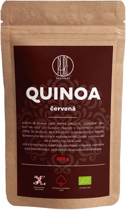 BrainMax Pure Quinoa BIO - červená, 250 g *CZ-BIO-001 certifikát