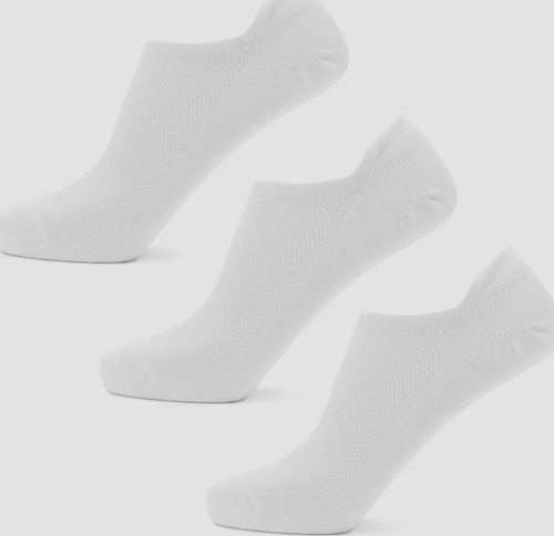 MP  Dámské kotníkové ponožky - Bílé - UK 7-9