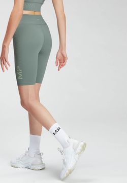MP  MP Women's Fade Graphic Training Cycling Shorts - Washed Green - XXL