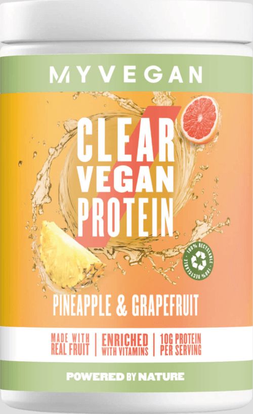 Myvegan  Clear Vegan Protein - 320g - Pineapple & Grapefruit