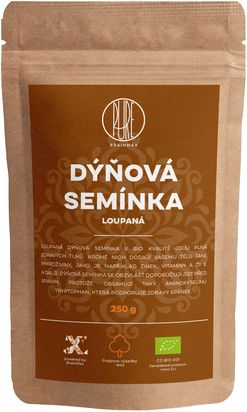 BrainMax Pure Dýňová semínka BIO, 250g *CZ-BIO-001 certifikát