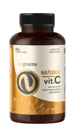 Natural Vitamín C 90 kapslí NUPREME
