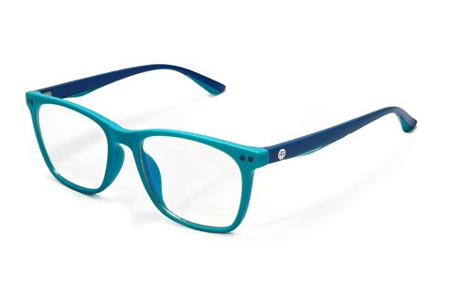 BrainMax Dětské brýle CUBE blokující 15% modrého světla (zeleno - modré)