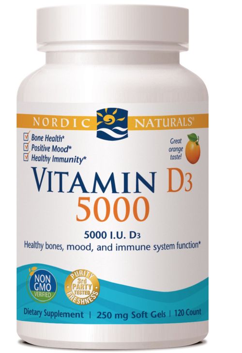 Nordic Naturals Vitamin D3 5000IU, 120 softgels
