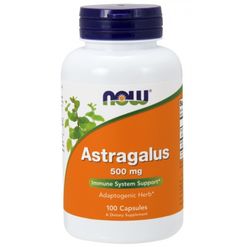 NOW® Foods NOW Astragalus, 500 mg, 100 kapslí