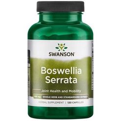Swanson Boswellia Serrata, 500 mg, 120 rostlinných kapslí
