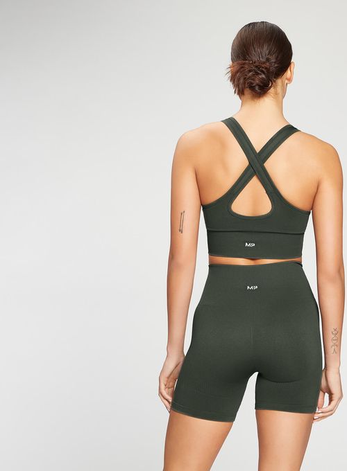 MP  MP Women's Shape Seamless Ultra Cycling Shorts - Vine Leaf - XXL