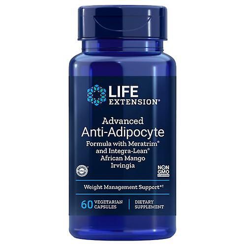 Life Extension Advanced Anti-Adipocyte Formula with Meratrim® African Mango Irvingia and Integra-Lean®, 60 rostlinných kapslí