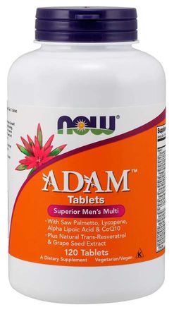 NOW® Foods NOW Multi Vitamins Adam, Men’s Superior, 120 tablet