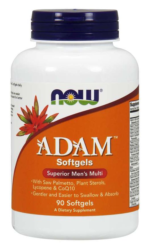 NOW® Foods NOW Multi Vitamins Adam, Men’s Superior, 90 softgels