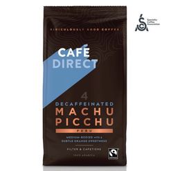 Cafédirect - Machu Picchu SCA 82 mletá káva bez kofeinu 227g