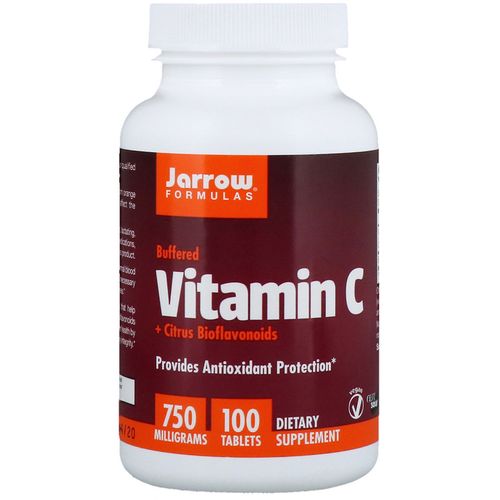 Jarrow Formulas Jarrow Pufrovaný Vitamin C, 750 mg, 100 tablet