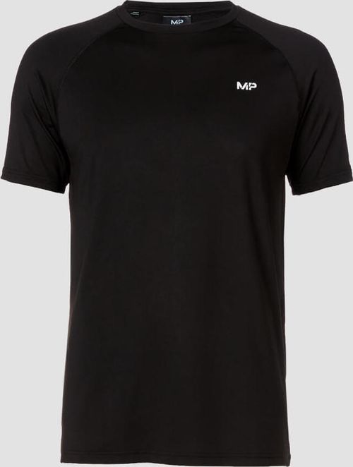 Myprotein  MP pánské tréninkové tričko s krátkým rukávem Essentials – Černé - XXL