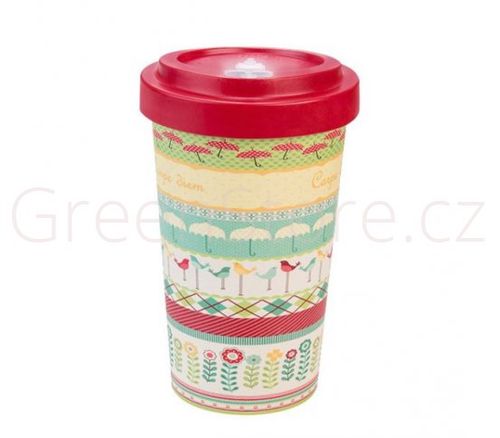 Woodway - opakovaně použitelný kelímek z bambusu Carpe Diem 500 ml