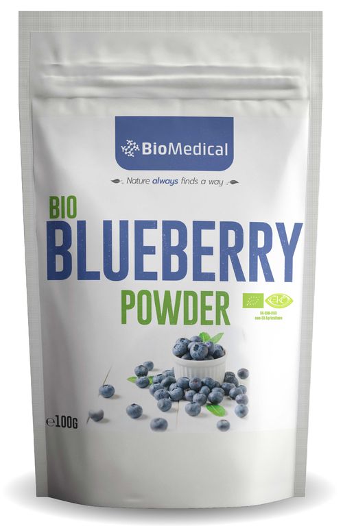 Organic Blueberry Powder - Bio prášek z borůvek 100g