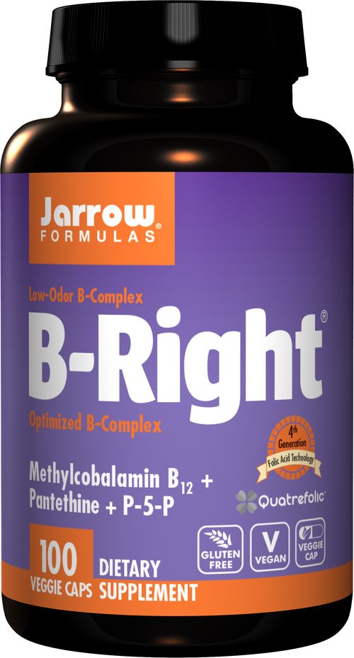 Jarrow Formulas Jarrow B-Right, 100 rostlinných kapslí