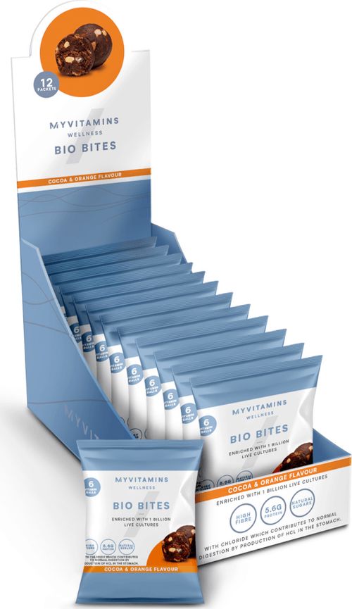 Myvitamins  Bio Bites - 12 x 45g - Cocoa & Orange