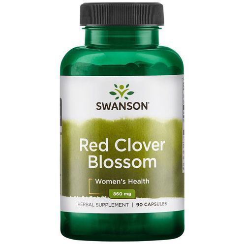 Swanson Red Clover Blossom (Jetel červený), 430 mg, 90 kapslí