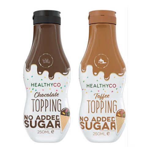 HealthyCo - Topping bez přidaného cukru 250ml Toffee